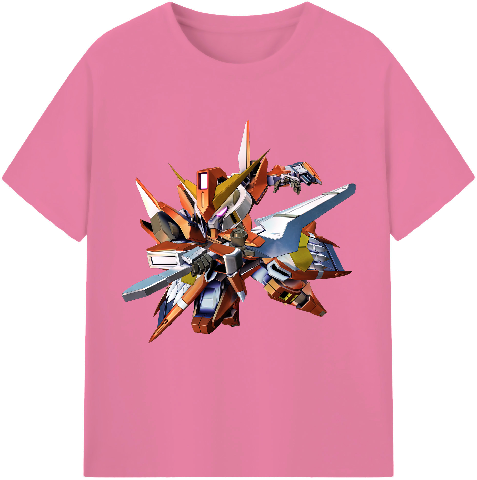 （画像用） 機動戦士ガンダム Mobile Suit Gundam 綿100％半袖Tシャツ（フロントプリント）